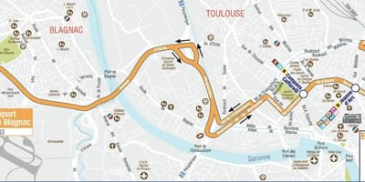 Kart transfer təcrübəsi / artıq hava limanının Toulouse marşrut 