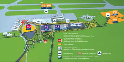 Terminal hava limanının Toulouse xəritə