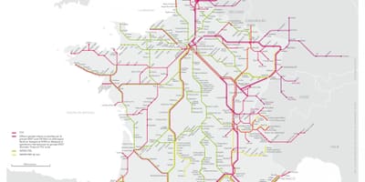 Dəmir yolu vağzalı Toulouse xəritə